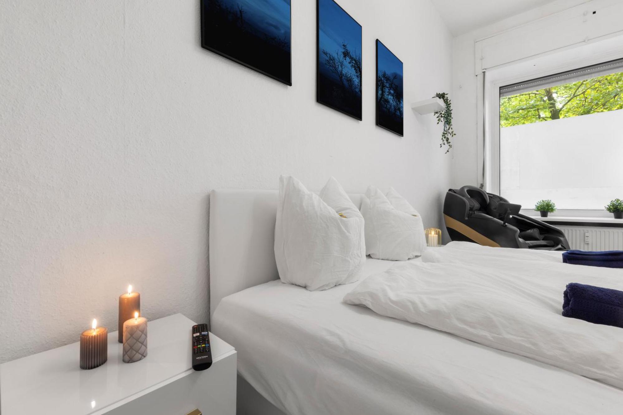 62Qm2, Massageseat, Billard-Table, King-Sized Bed Apartamento Berlim Exterior foto